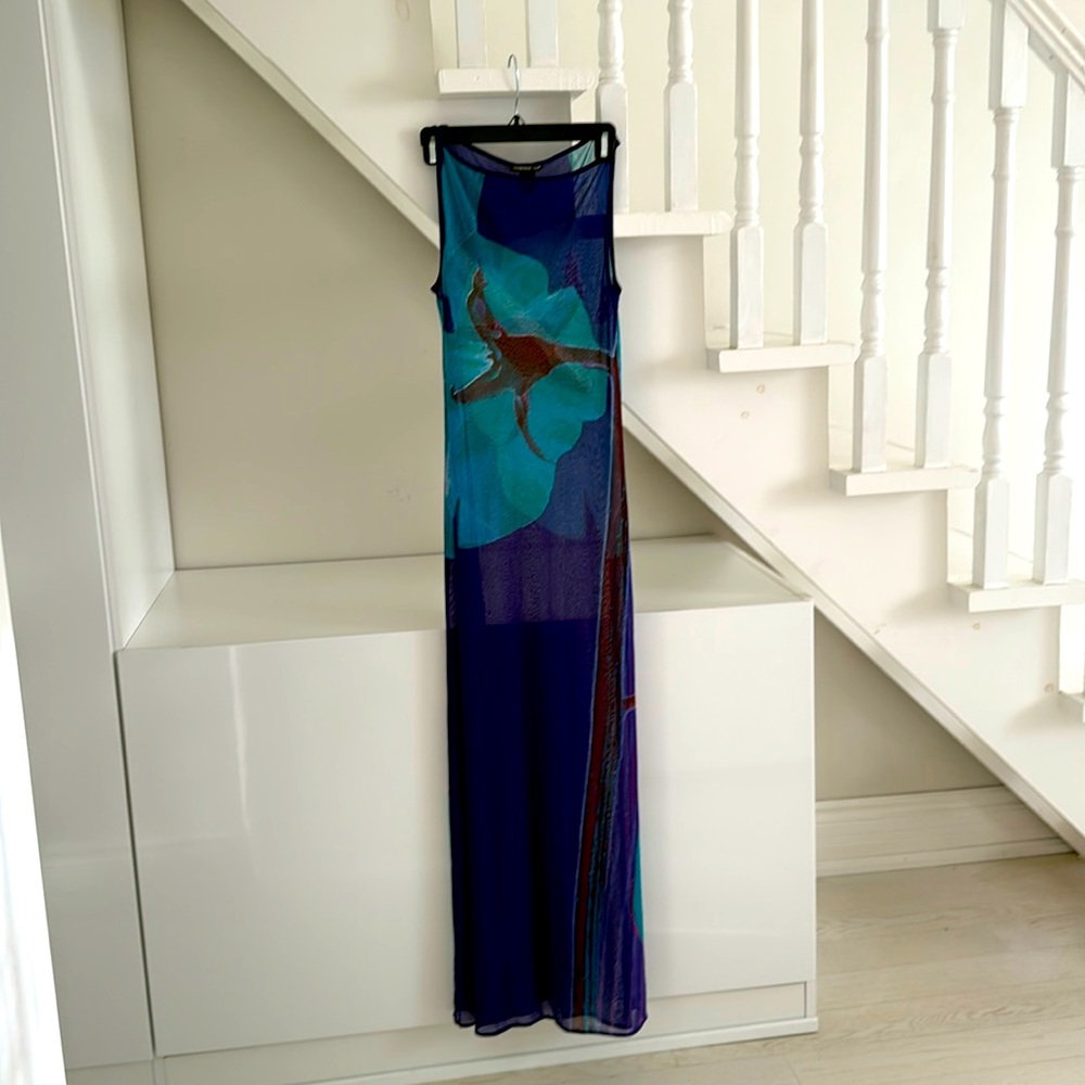 VIVIENNE Tam 1990’s long dress